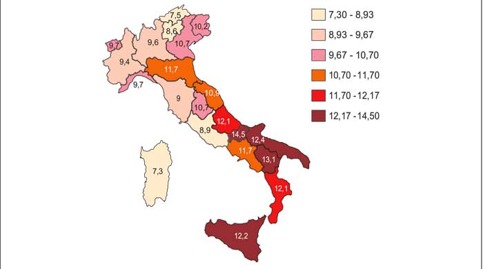 rapporto obesita Italia